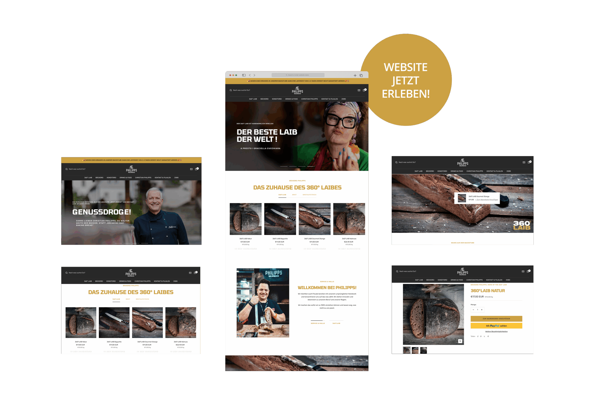 360° LAIB &ndash; Webdesign Siegen: Website & Screendesign von der Digitalagentur hype.media