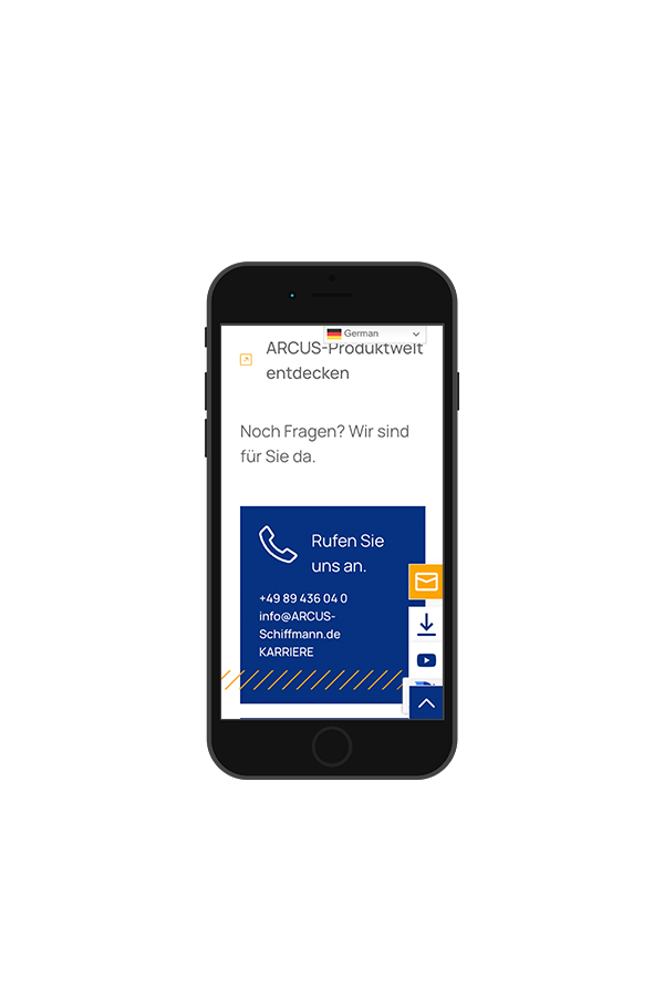 ARCUS – Gestaltungsdetail – Projekt der Werbeagentur Butzbach (hype.media)