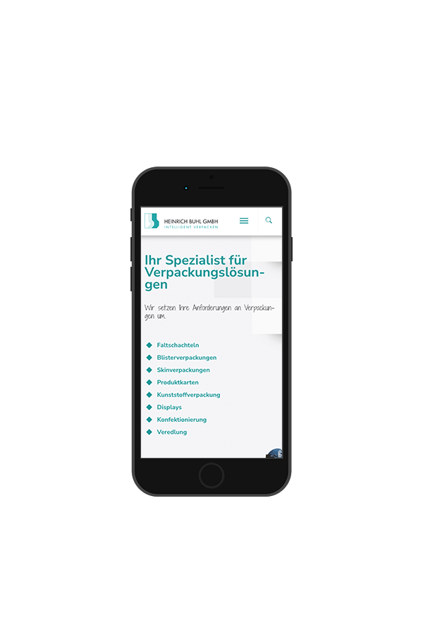 Heinrich BUHL &ndash; Gestaltungsdetail &ndash; Projekt der Werbeagentur Butzbach (hype.media)