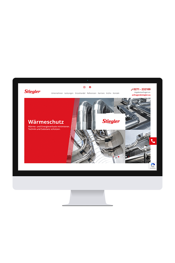 Stiegler &ndash; Projekteinblick der Digitalagentur hype.media
