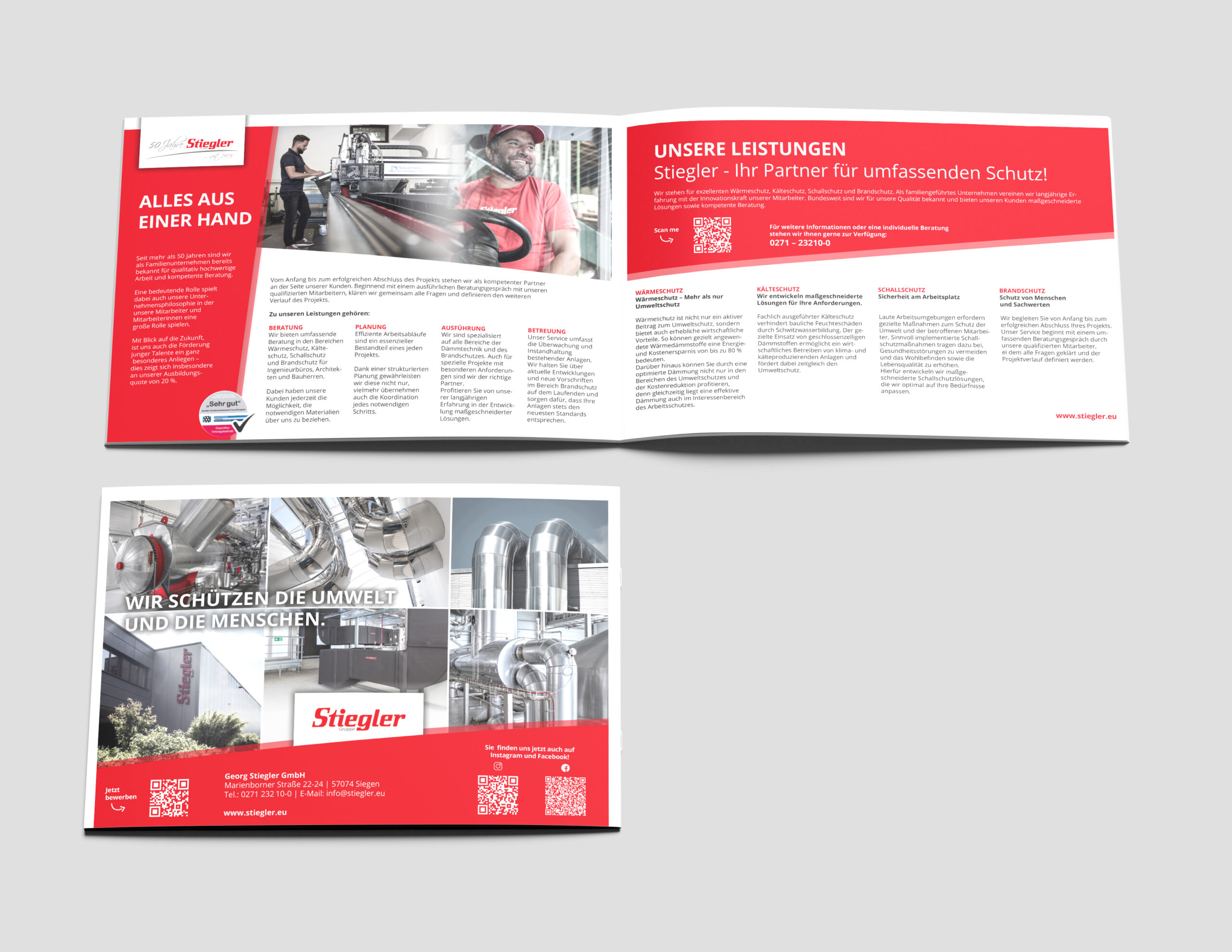 Stiegler &ndash; Corporate Design aus Siegen, realisiert von hype.media &ndash; Ansicht 2